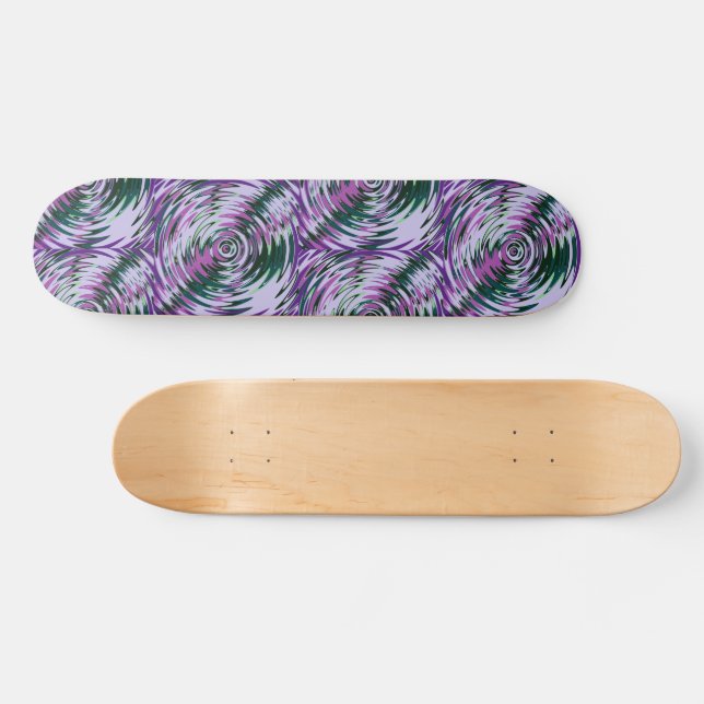 Skateboard Cubierta para el patinaje de impresión de vórtice  (Horz)