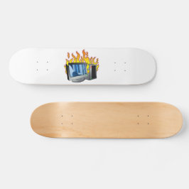 Skateboard Cubierta para el patinaje sobre el fuego de la com