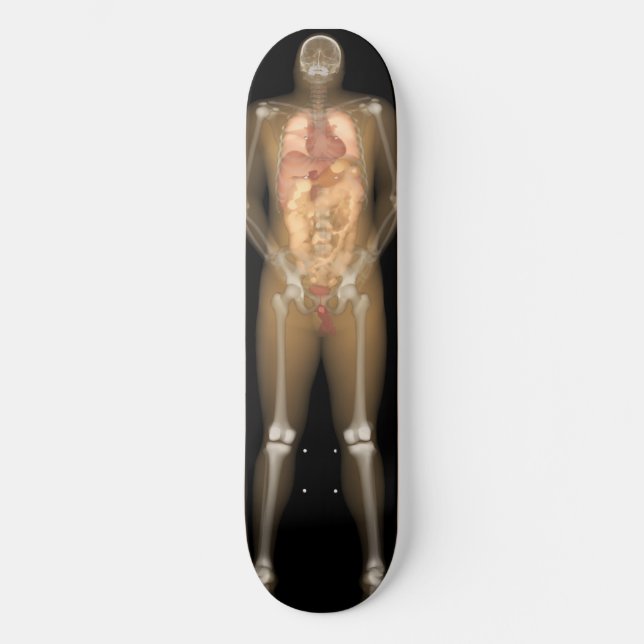 Skateboard Cubierta para hombre de rayos X - Longboard (Anverso)