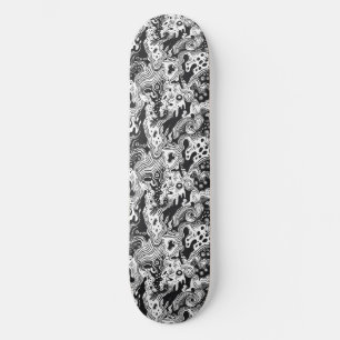 Skateboard Cubierta para patinaje sobre patines caóticos