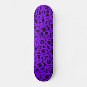 Skateboard Cubierta para patinaje sobre patines morados