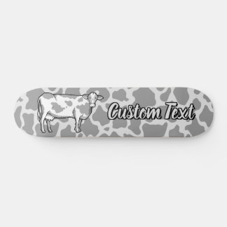 Skateboard Cubierta para patinaje sobre perfil de vaca