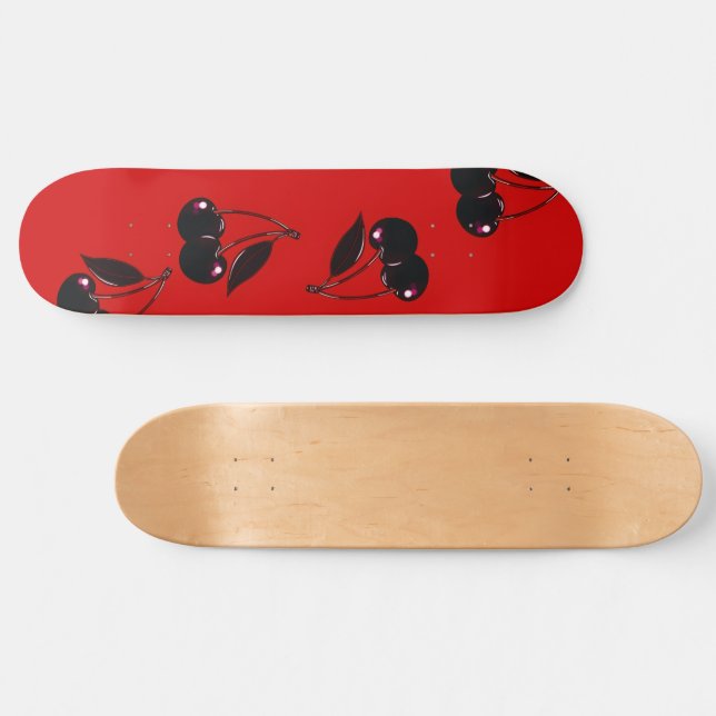 Skateboard Cubierta para patinaje sobre quesos oscuros (Horz)