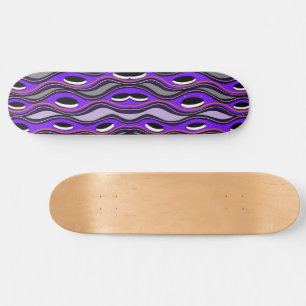 Skateboard Cubierta para patinar con ojos psicodélicos