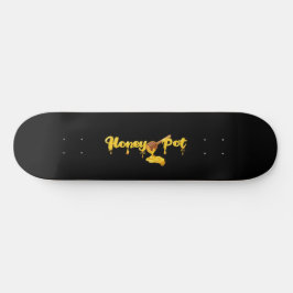 Skateboard Cubierta para patinar en la caña de miel, arte en