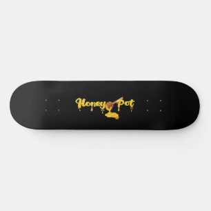 Skateboard Cubierta para patinar en la caña de miel, arte en 