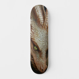 Skateboard Cubierta para patinar Guay White Dragon