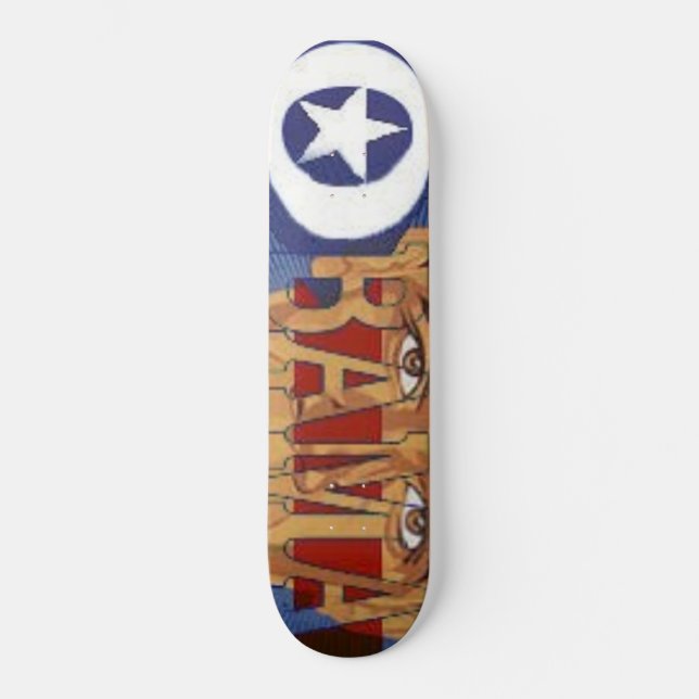 Skateboard Cubierta para patines de Obama (Anverso)
