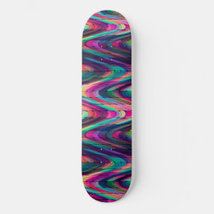Skateboard Cubierta para patines de vidrio pequeño 8 Cubierta