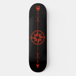Skateboard Cubierta para patines "Flecha geométrica"