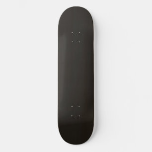 Skateboard Cubierta para patines negros