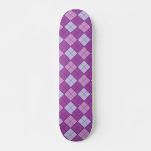 Skateboard Cubierta pelada morada