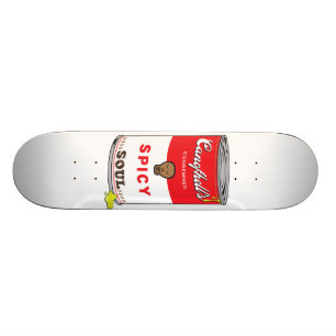Skateboard Cubierta picante de la impresión del arte pop del