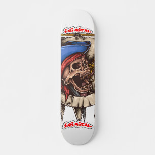 Skateboard Cubierta pirata mortal hostil