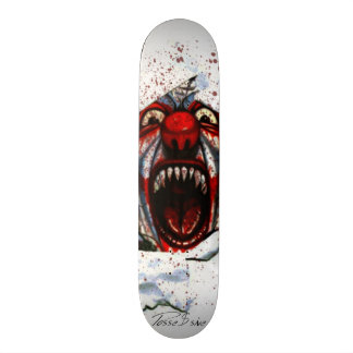 Skateboard Cubierta posesiva del patín del payaso del JR