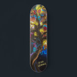 Skateboard Cubierta psicodélica para patinadores<br><div class="desc">Haga de este Deck psicodélico para Skateboarders su propio texto agregando el texto. Para acceder a las herramientas de edición avanzadas,  vaya a "Personalizar esta plantilla" y haga clic en "Detalles",  desplácese hacia abajo y presione el enlace "clic para más personalizares".</div>