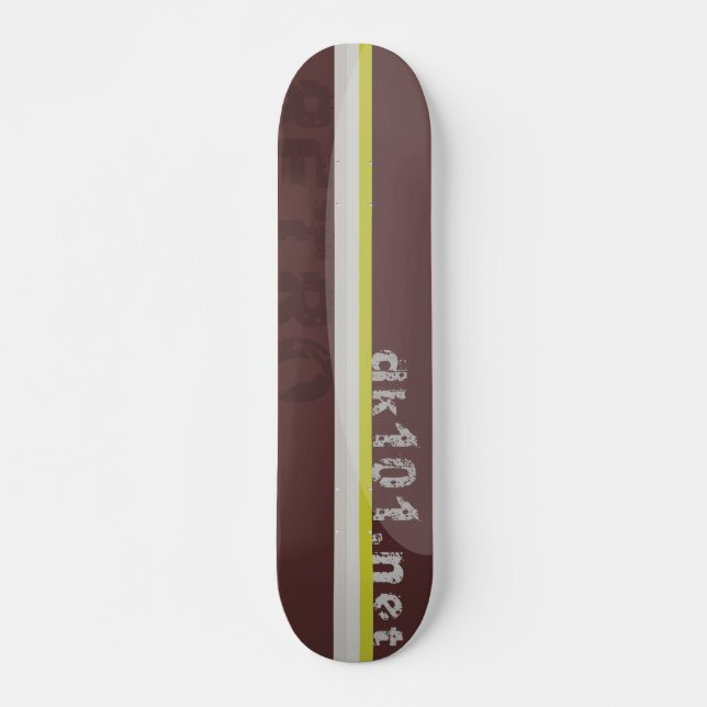 Skateboard cubierta retra dk101 (Anverso )