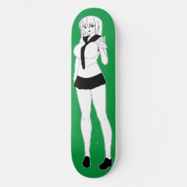Skateboard Cubierta Shy Anime School para Chicas en Skateboar