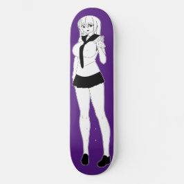 Skateboard Cubierta Shy Anime School para Chicas en Skateboar