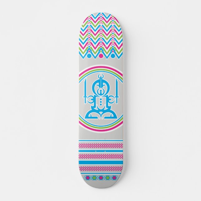 Skateboard Cubierta-SilverSamurai (Anverso )