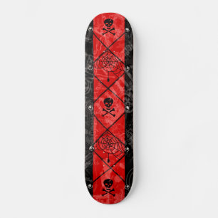 Skateboard Cubierta Skulls & Spiders
