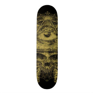 Skateboard Cubierta variable del Popsicle del cráneo de