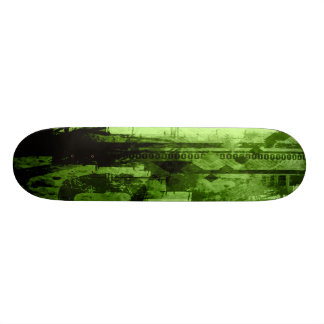 Skateboard Cubierta-Verde cero