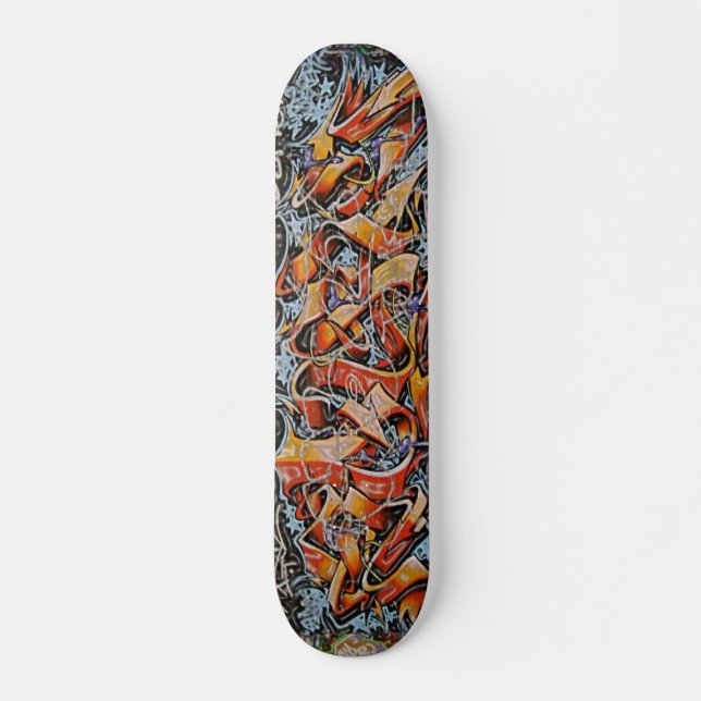 Skateboard Cubiertas abstractas urbanas del tablero del patín (Anverso )