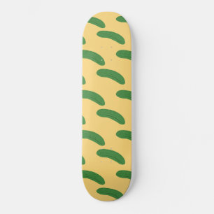 Skateboard Cucumber Pickles Vegetable Lover Humor alimenticio