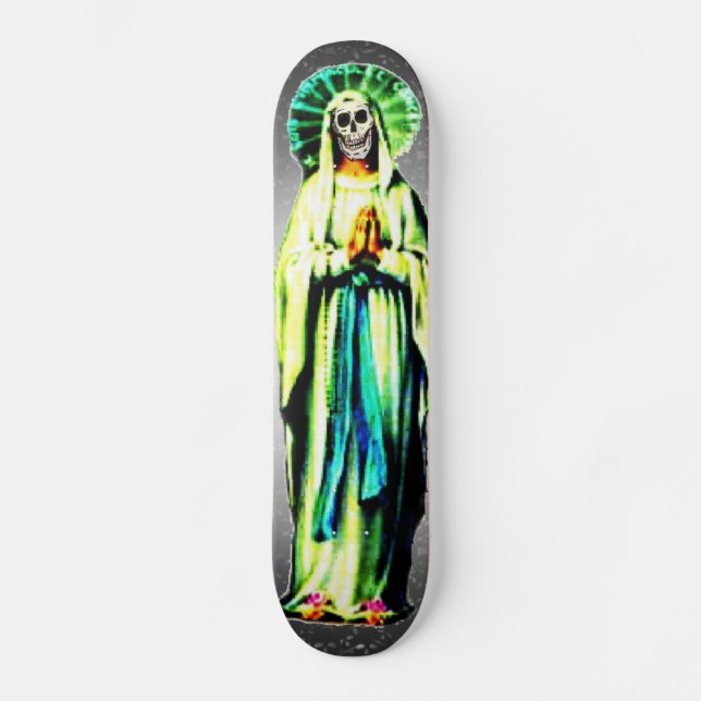 Skateboard Culto de Santa Muerte (Anverso)
