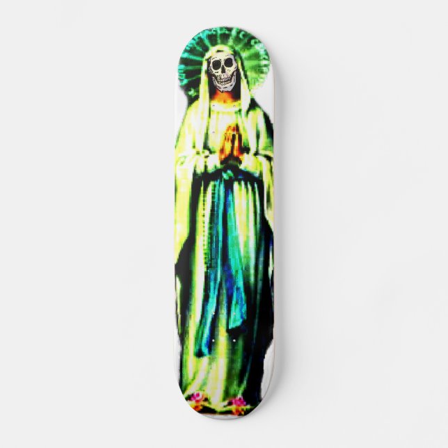 Skateboard Culto de Santa Muerte (Anverso)