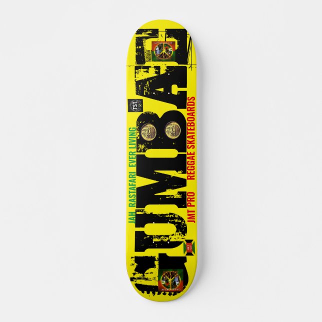 Skateboard CULTURA DE GUMBAE JMT 7 3/4" cubierta para skatebo (Anverso )