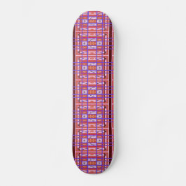 Skateboard Curvy Plaid