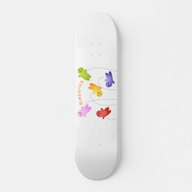 Skateboard Cute jelly bebés dulces personalizado (Anverso )