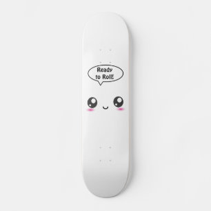 Skateboard Cute Kawaii ready to roll!" - girls board