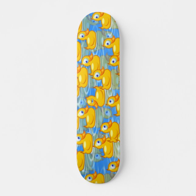 Skateboard Cute Rubber Ducks Dare To Be Different (Anverso )