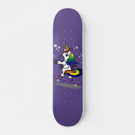 Skateboard Cuto unicornio Skateboarding Personalizado Arcoiri
