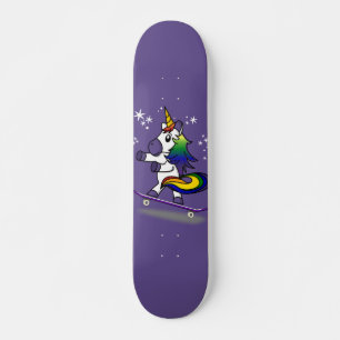 Skateboard Cuto unicornio Skateboarding Personalizado Arcoiri