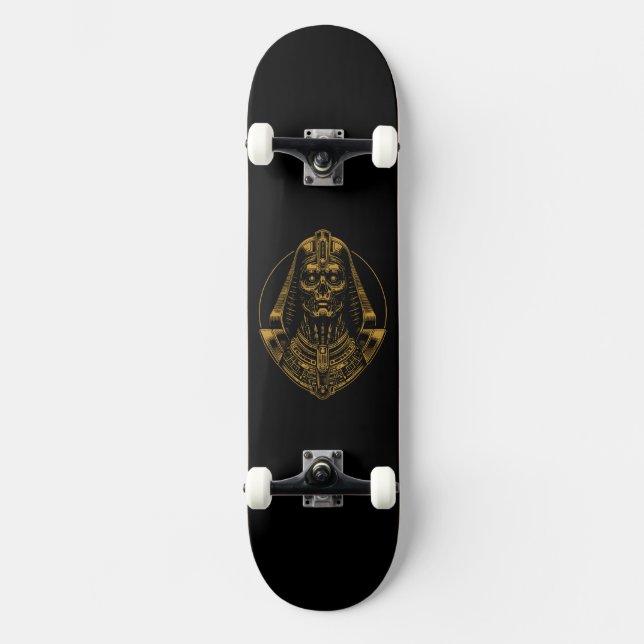 Skateboard Cyborg Pharaoh (Anverso)
