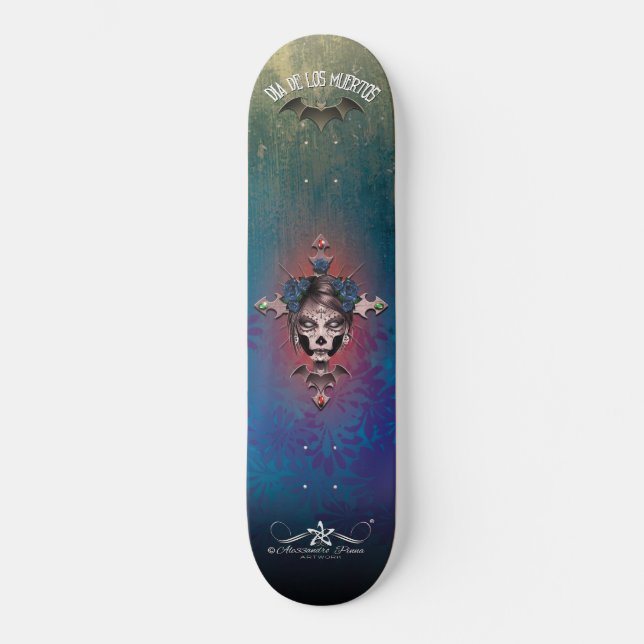 Skateboard D.D.L.M. La Catrina (Anverso)