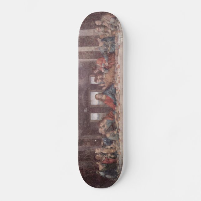 Skateboard Da Vinci, Leonardo - la última cena (Anverso)