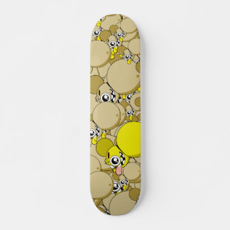 Skateboard Dalek "Old School" Marrón