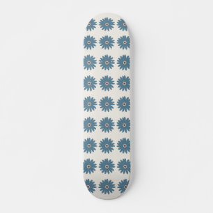 Skateboard Dalia Azul y Crema