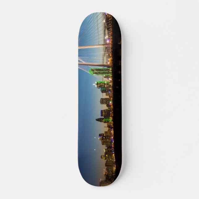Skateboard Dallas Skyline Dawn (Anverso )
