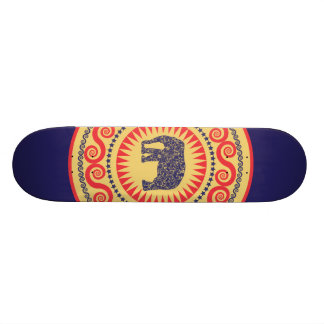 Skateboard Damasco de cosecha de elefante StellaRoot