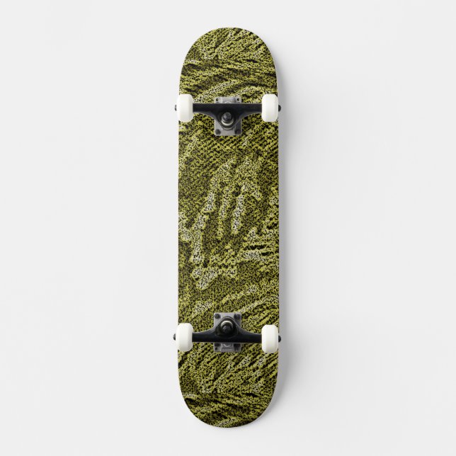Skateboard Damasco En Perspectiva (Anverso)