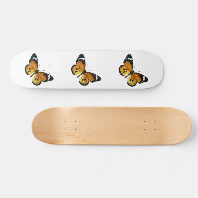 Skateboard Danaus chrysippus - El tigre llano, la reina afric (Horz)