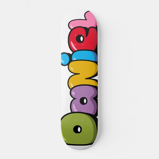 Skateboard Daniel (Anverso)