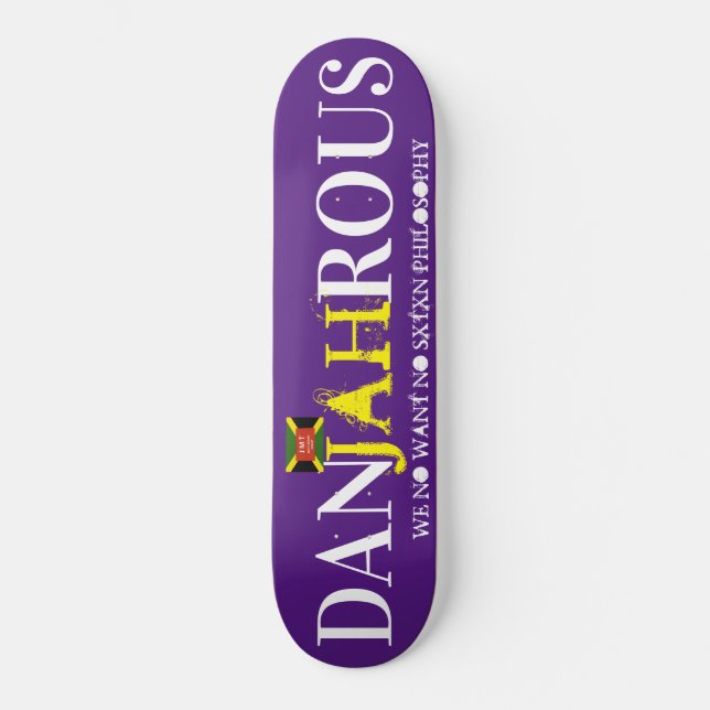 Skateboard DANJAH ROUS (Anverso)