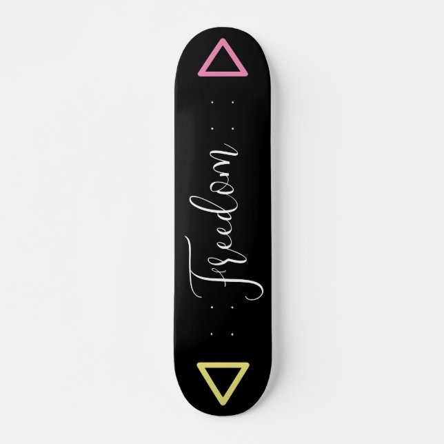 Skateboard Dark Board Unisex Personalizado (Anverso )